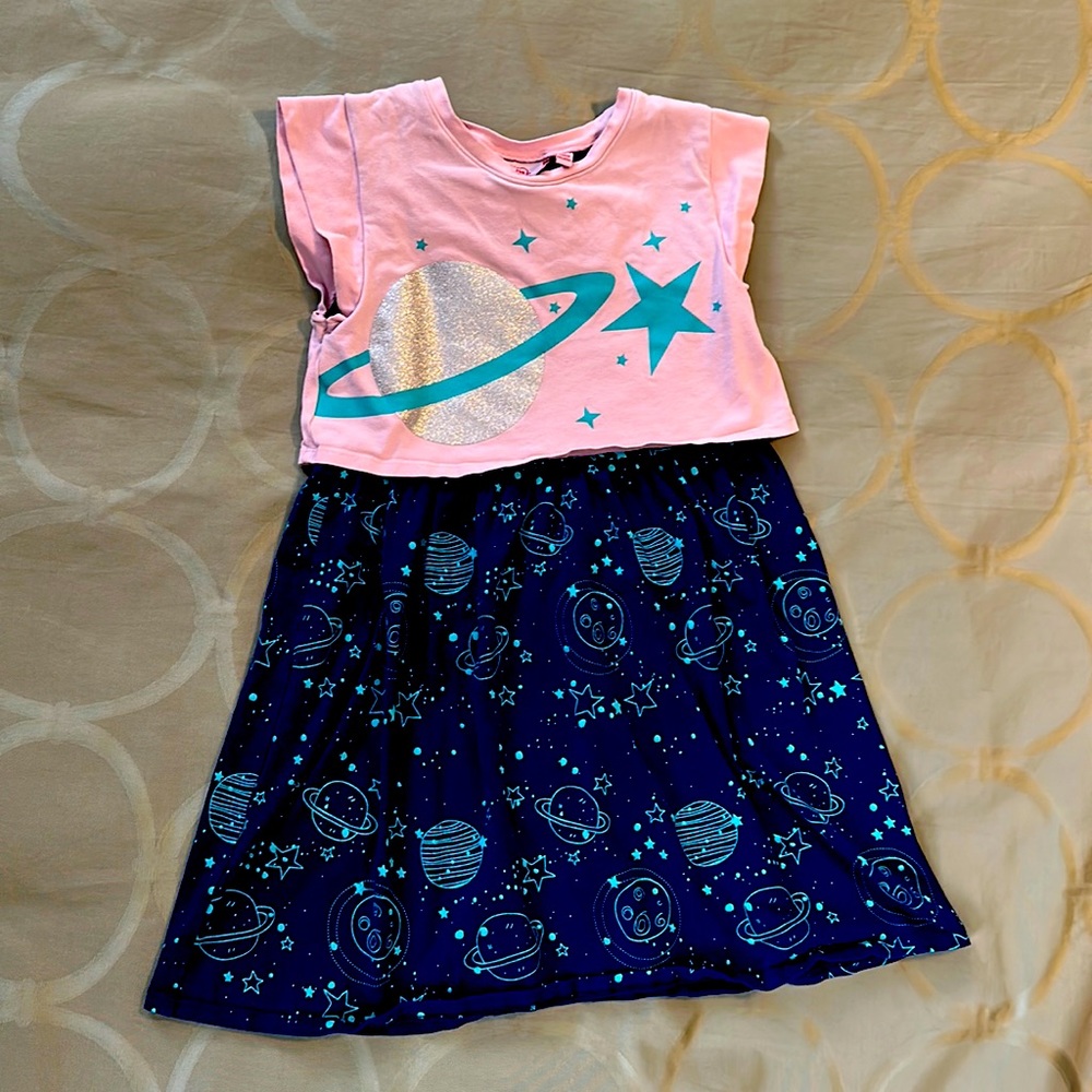 Little girls dress size medium by A For Awesome